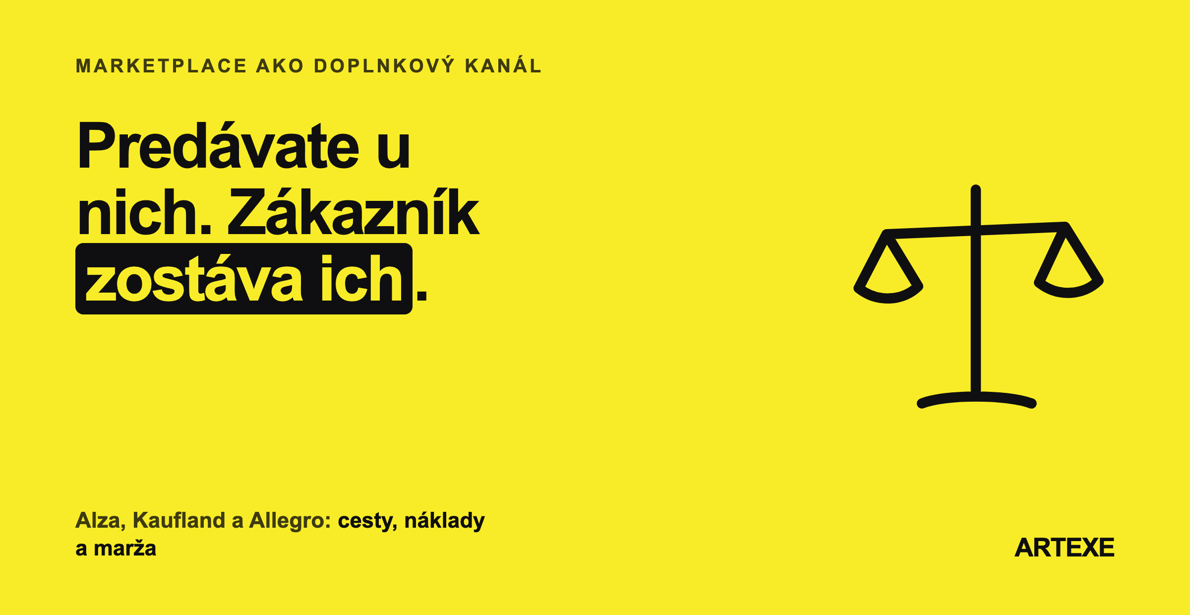 Tri marketplacey vedľa seba a ich odlišné silné stránky: Alza pre elektroniku na Slovensku a v Česku, Kaufland ako vstup na nemecky hovoriace trhy a Allegro ako najrýchlejšia cesta do Poľska.
