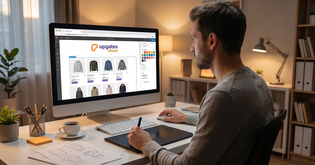 Designer v Upgates 3.5 — nová verzia šablón 5.2 s rozšírenou paletou farieb a Fullscreen módom