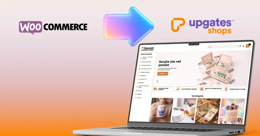 Migrácia e-shopu z WooCommerce na Upgates – AD Dekor Migrácia e-shopu AD Dekor z WooCommerce na platformu Upgates
